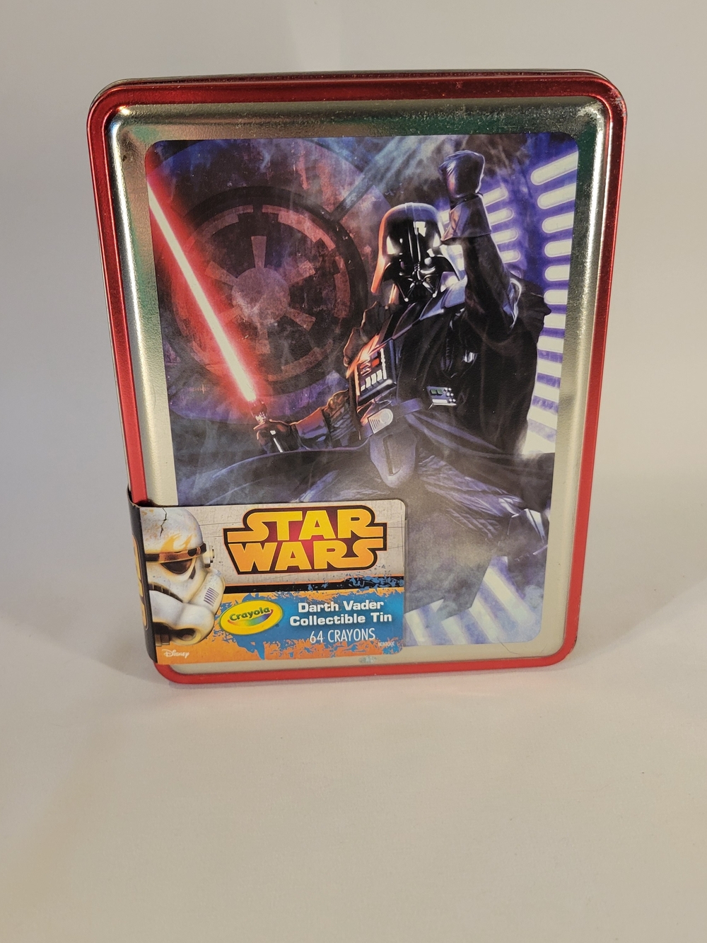 Star Wars Darth Vader Crayola Collectible Metal Tin & 64 Crayon Box Set